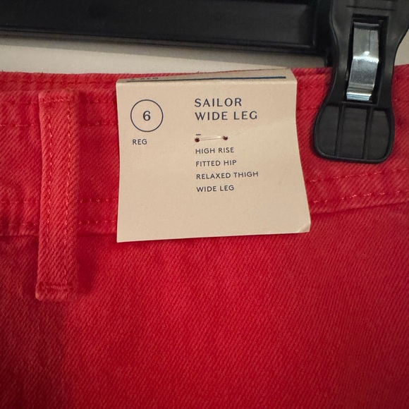 Universal Thread Red Flare & Wide Leg Jeans - Picture 2 of 2